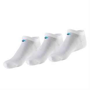 Koku Yapmayan Patik Erkek Beyaz Gümüş Çorap 3lü Paket