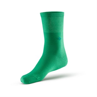 Koku Yapmayan Soket Erkek Yeşil Gümüş Çorap