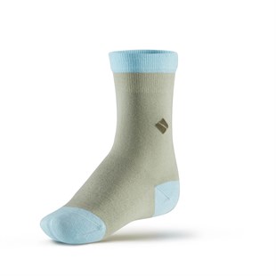 Koku Yapmayan Soket Kız Çocuk Yeşil Mavi Gümüş Çorap